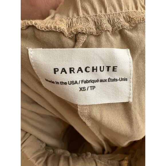 Parachute Organic Cotton Pants Wide Leg Relaxed Lounge Quite Luxury Bisque Sz XS - Picture 9 of 9